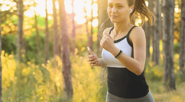 jogging