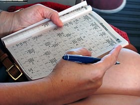 crossword puzzle